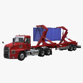 Mack Anthem Sidelifter 3D model